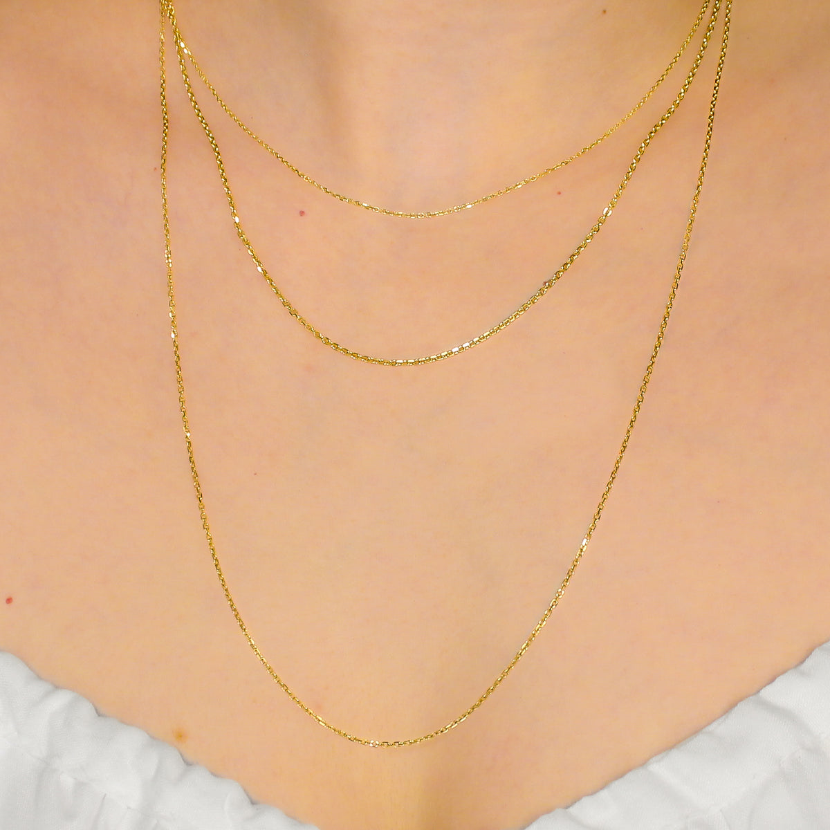 Basic Solid Gold Chains