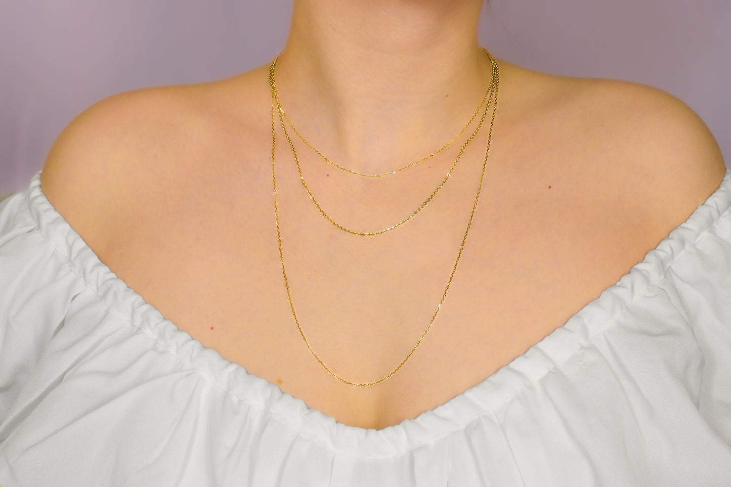 Basic Solid Gold Chains