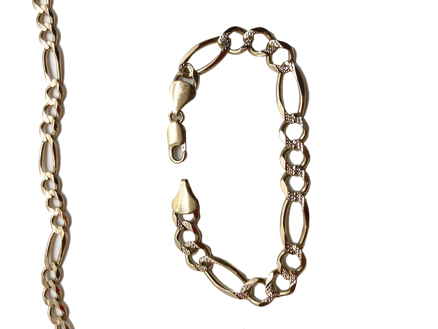 Figaro Bracelet (10K Gold)