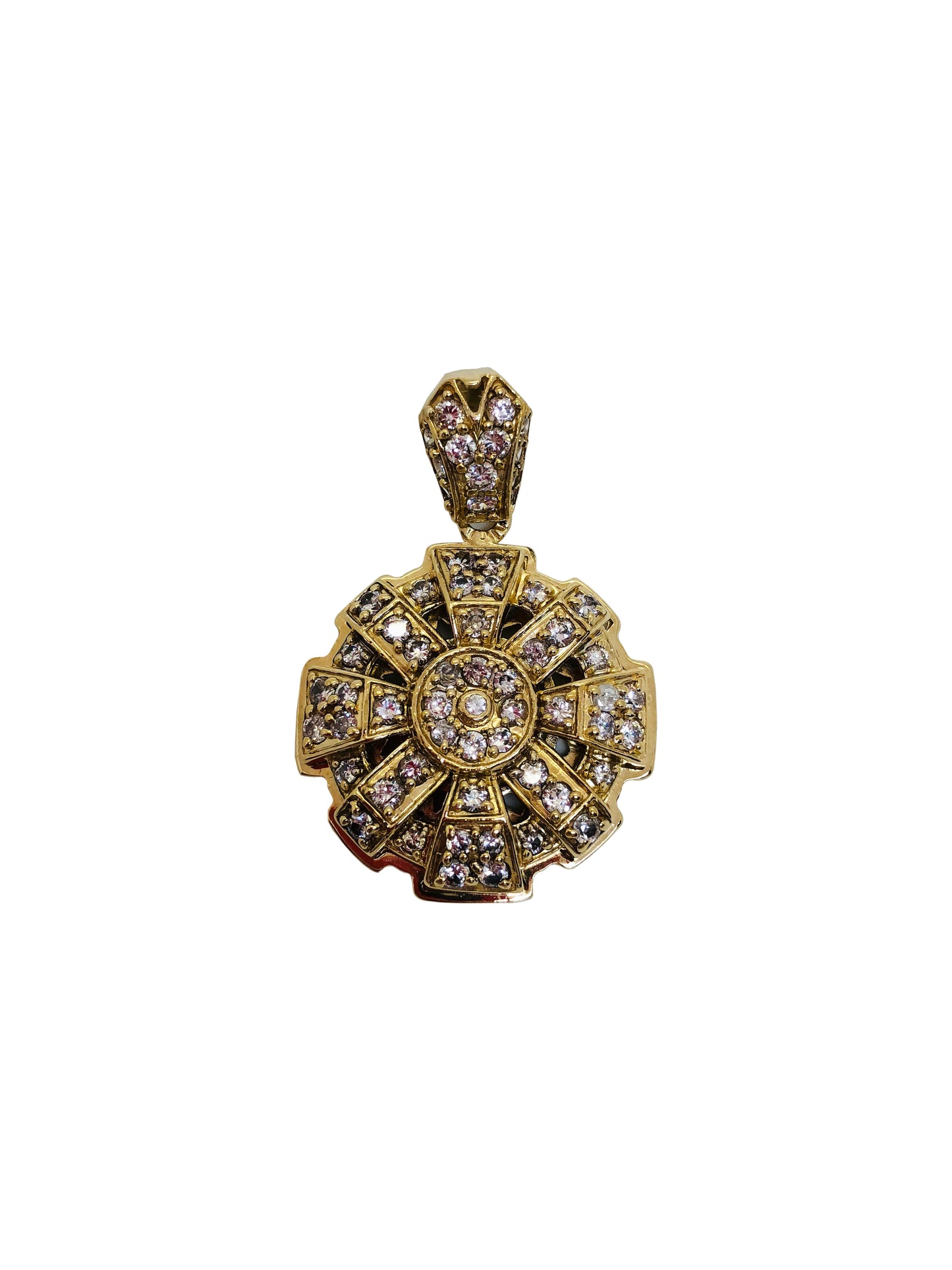 Stone Wheel Charm