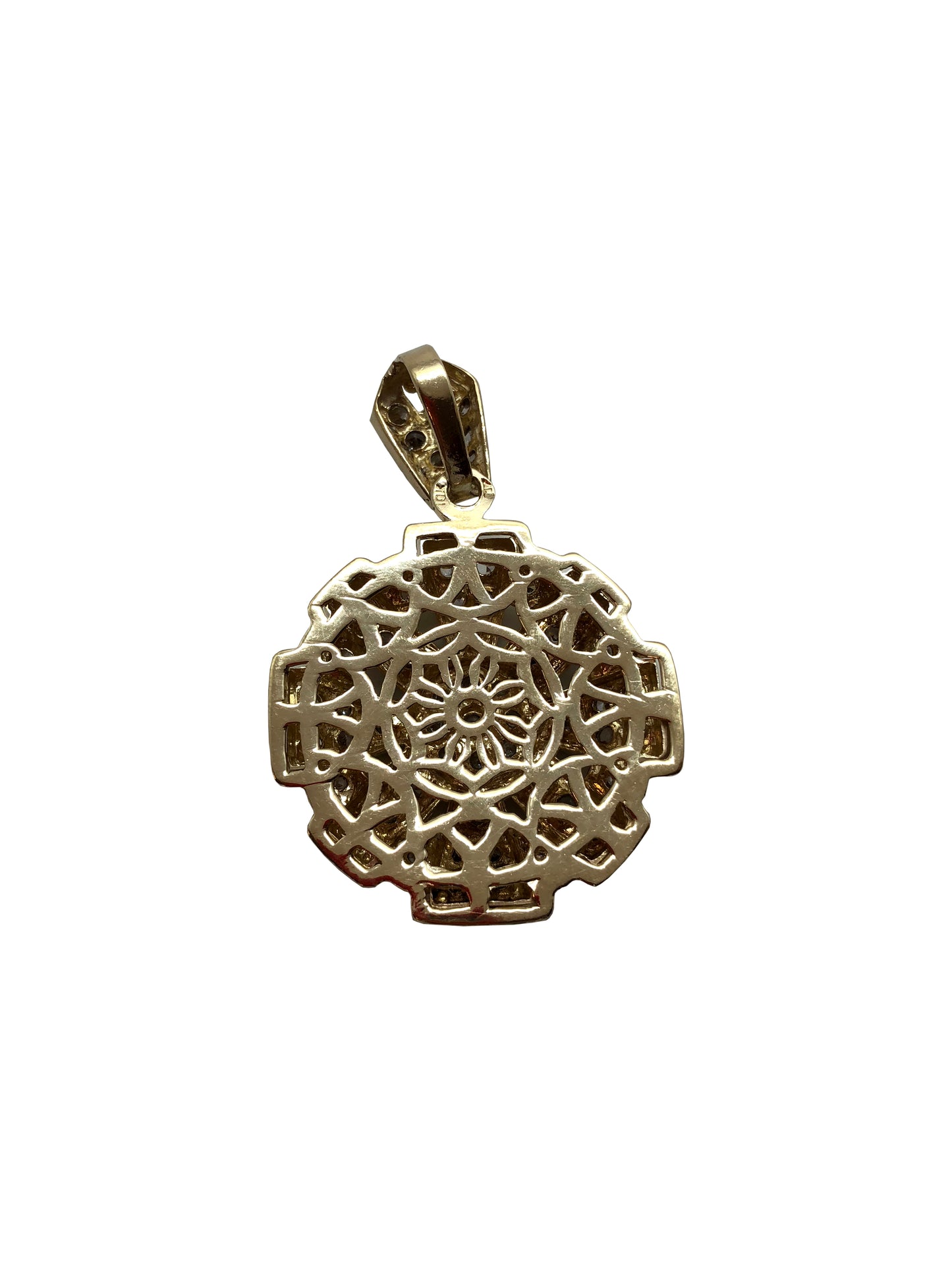 Stone Wheel Charm