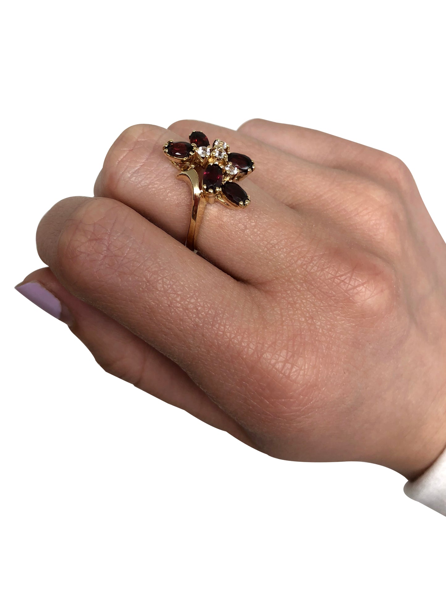 Garnet Stone Ring
