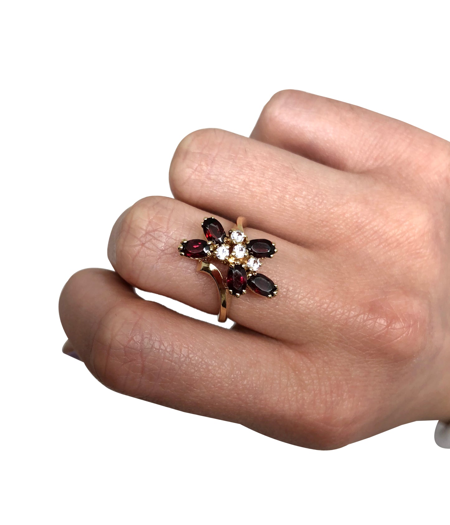 Garnet Stone Ring