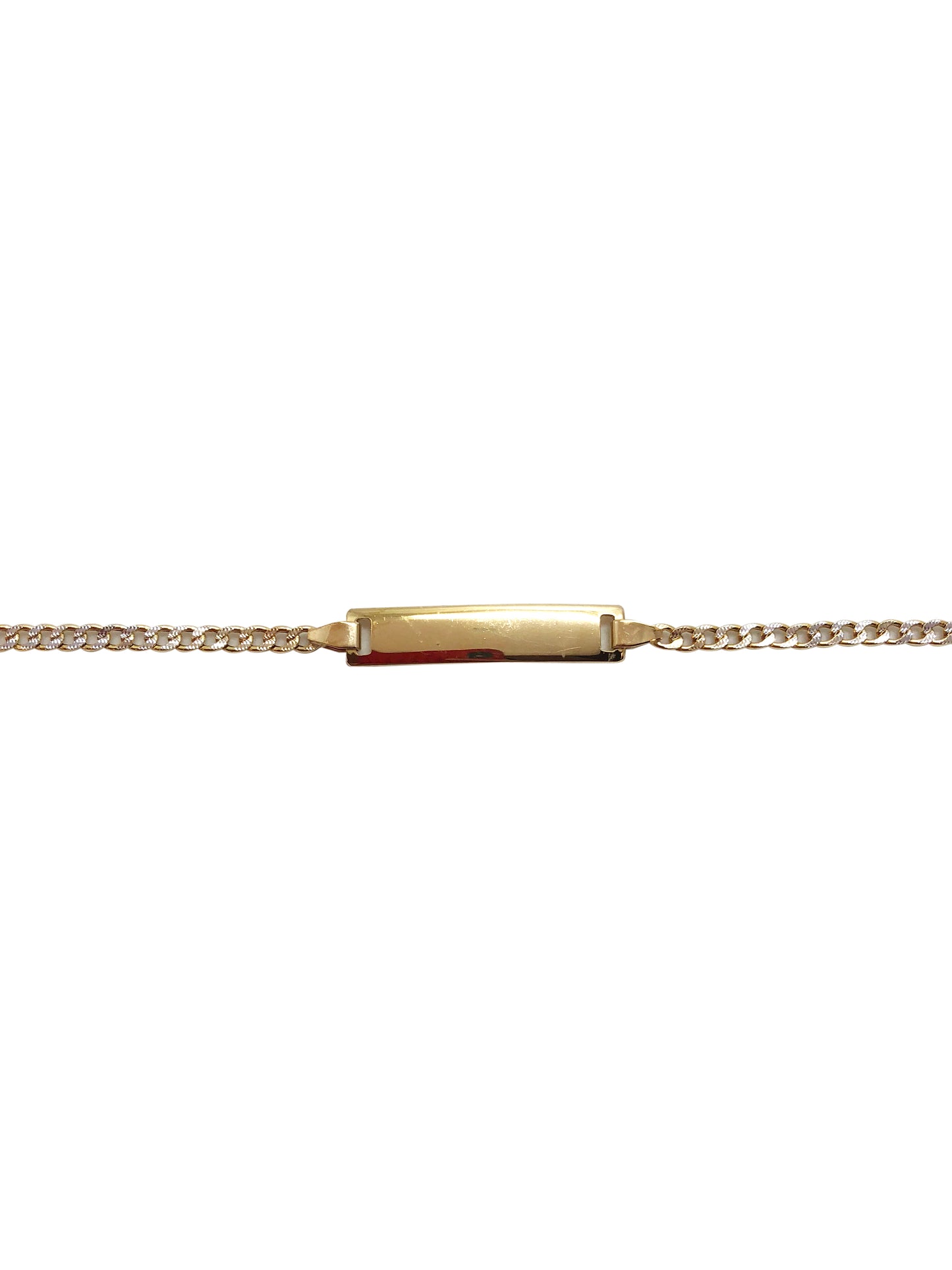 Cuban Link Name Plate Bracelet