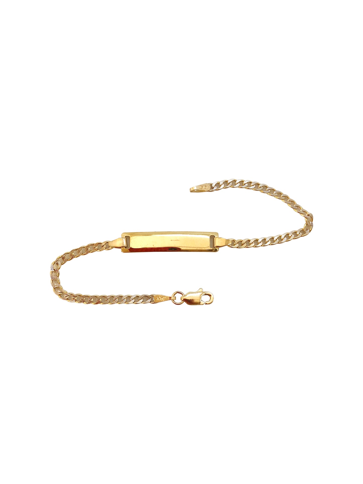 Cuban Link Name Plate Bracelet