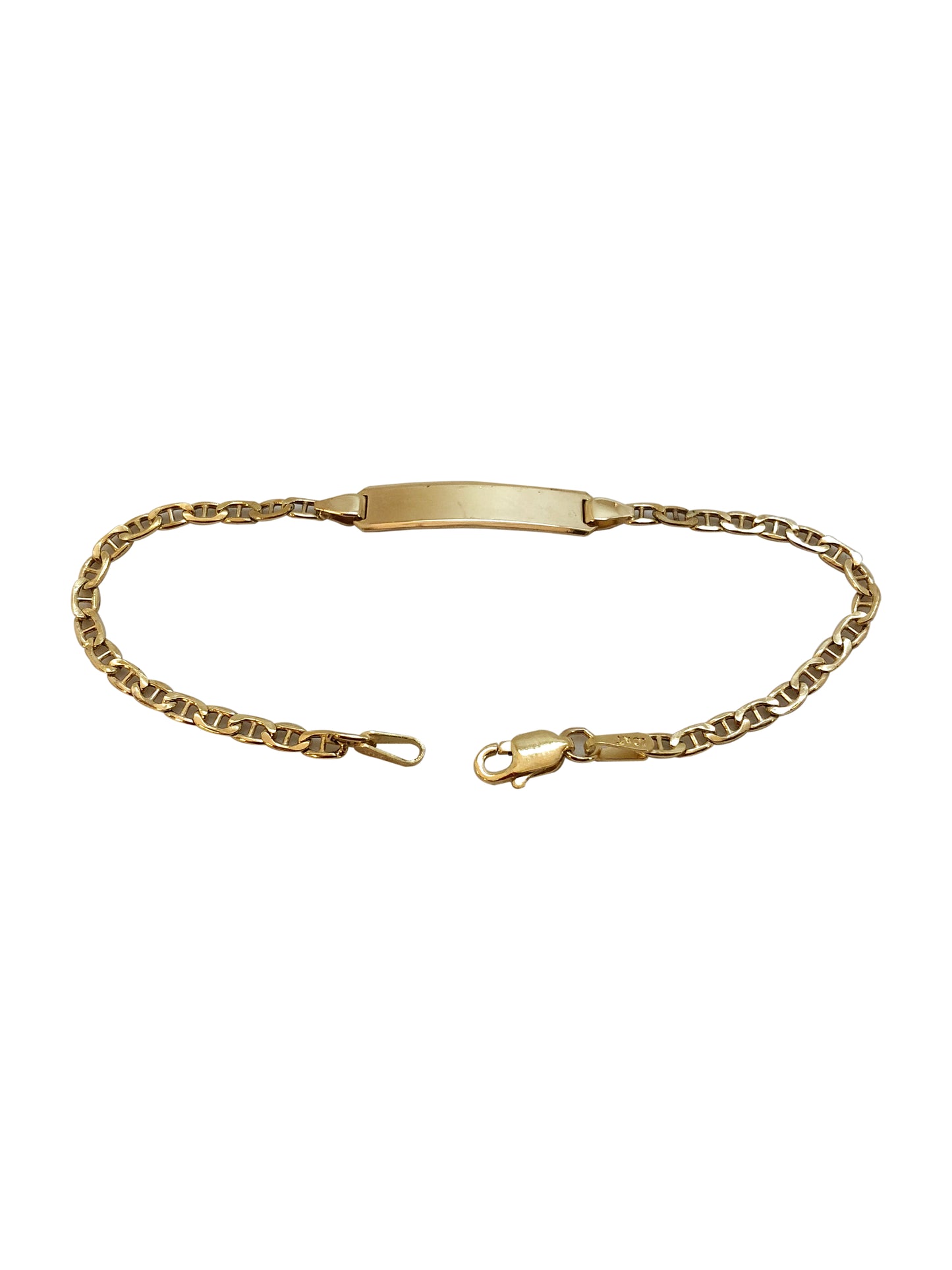 Mariner Link Name Plate Bracelet