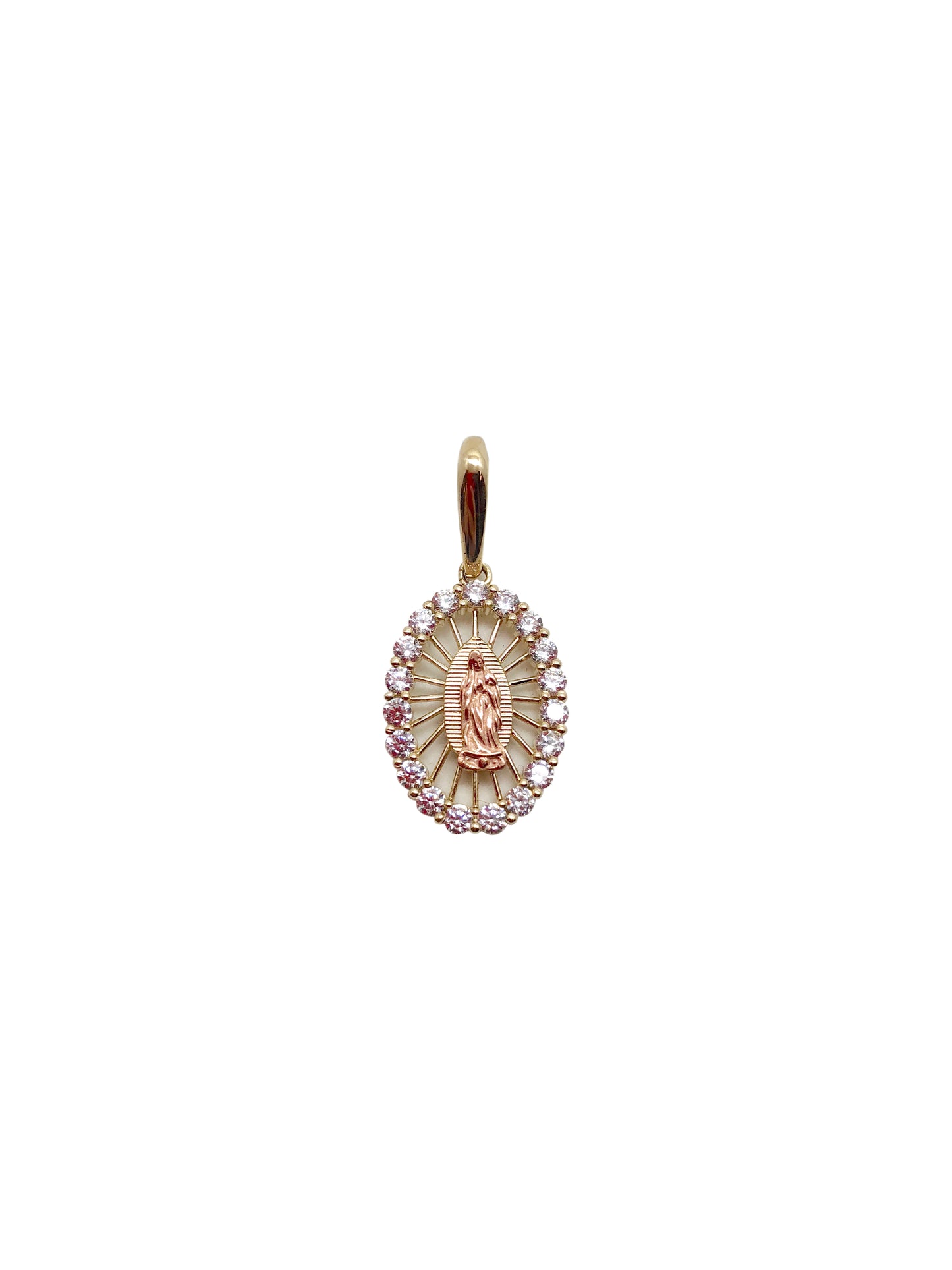 Guadalupe Oval Charm