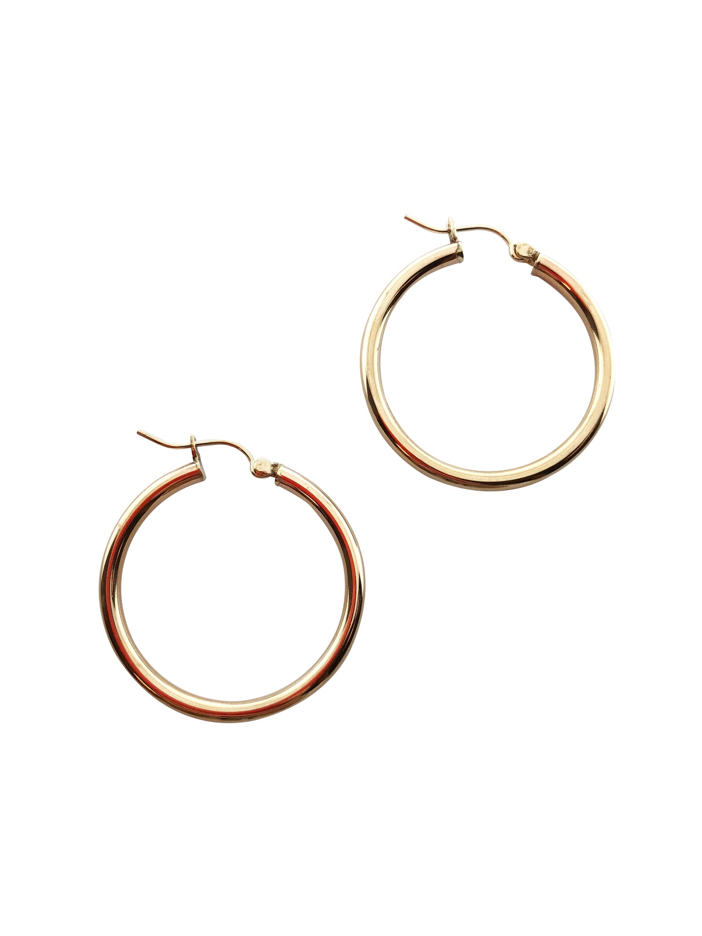 Simple Gold Hoops