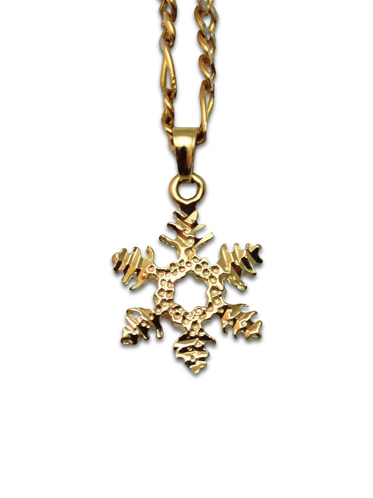 Snowflake Charm 14 Karat