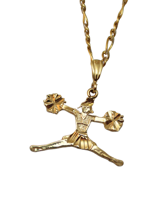 Cheerleader Charm 14 Karat