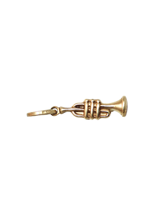 Trumpet Charm 10 Karat