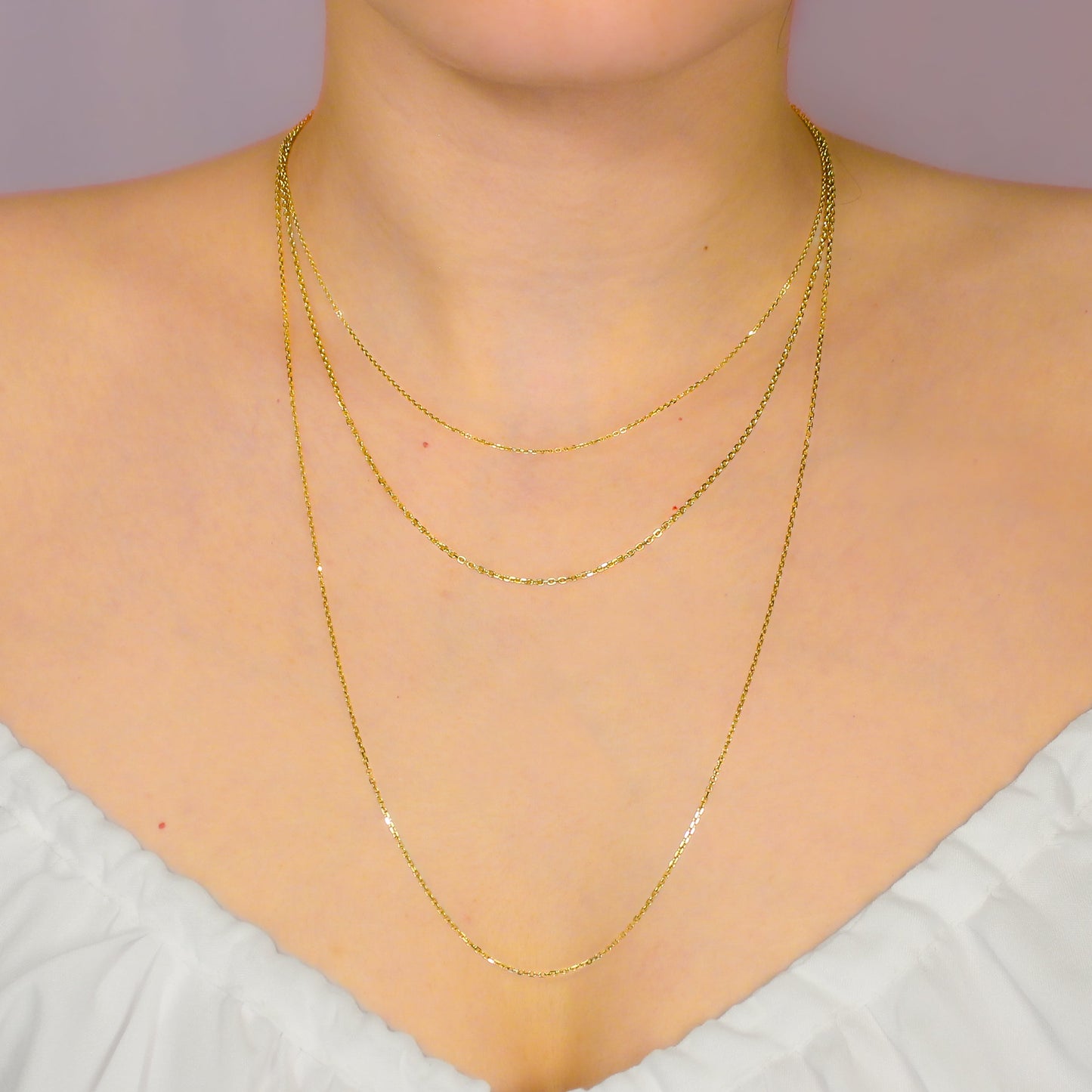 Basic Solid Gold Chains