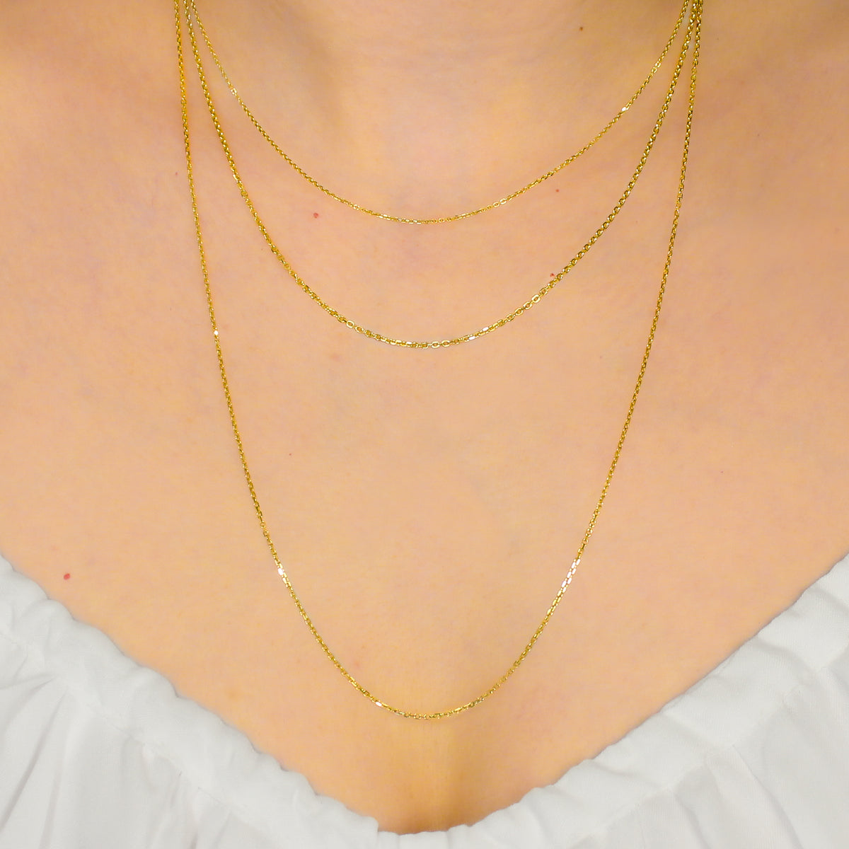 Basic Solid Gold Chains