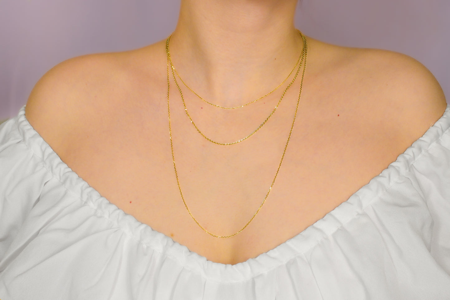 Basic Solid Gold Chains