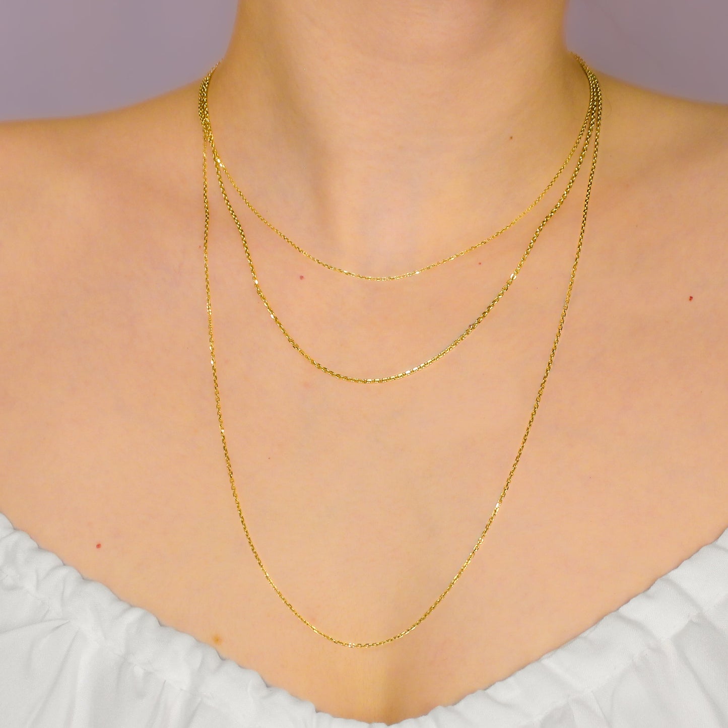 Basic Solid Gold Chains