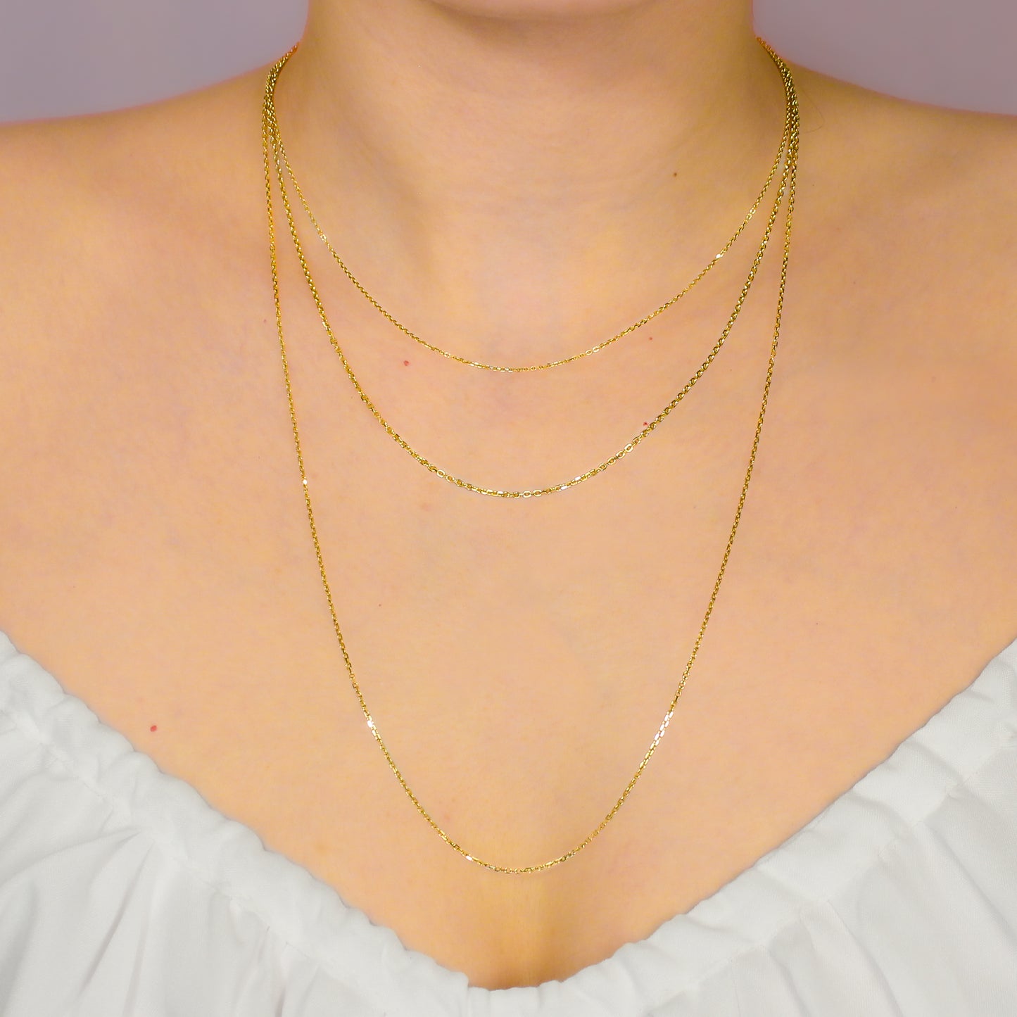 Basic Solid Gold Chains
