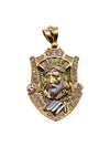 Jesus King Charm (10K Gold)