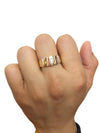 14k Gold 3 Stone Ring