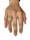 Gold Nugget Ring (14K Gold)