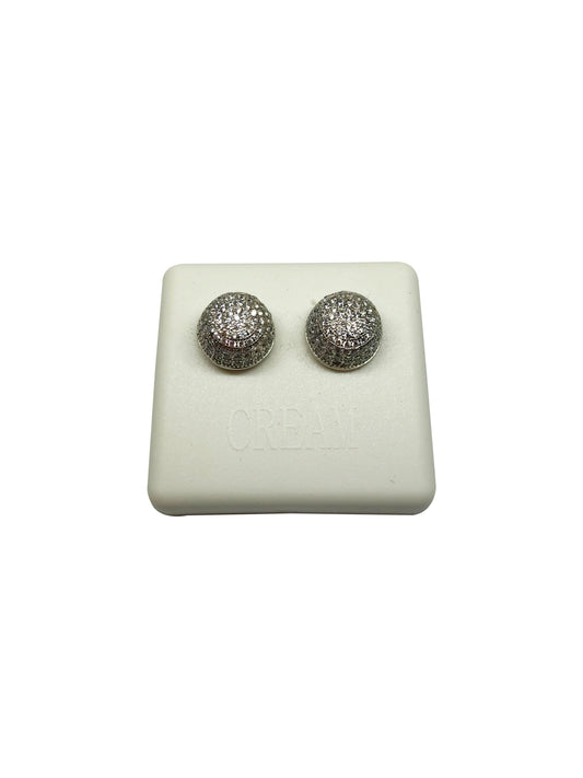 Round Zirconia Studs