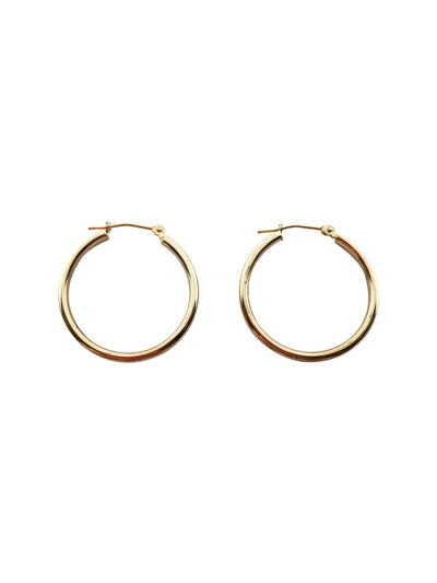 Thin Gold Hoops
