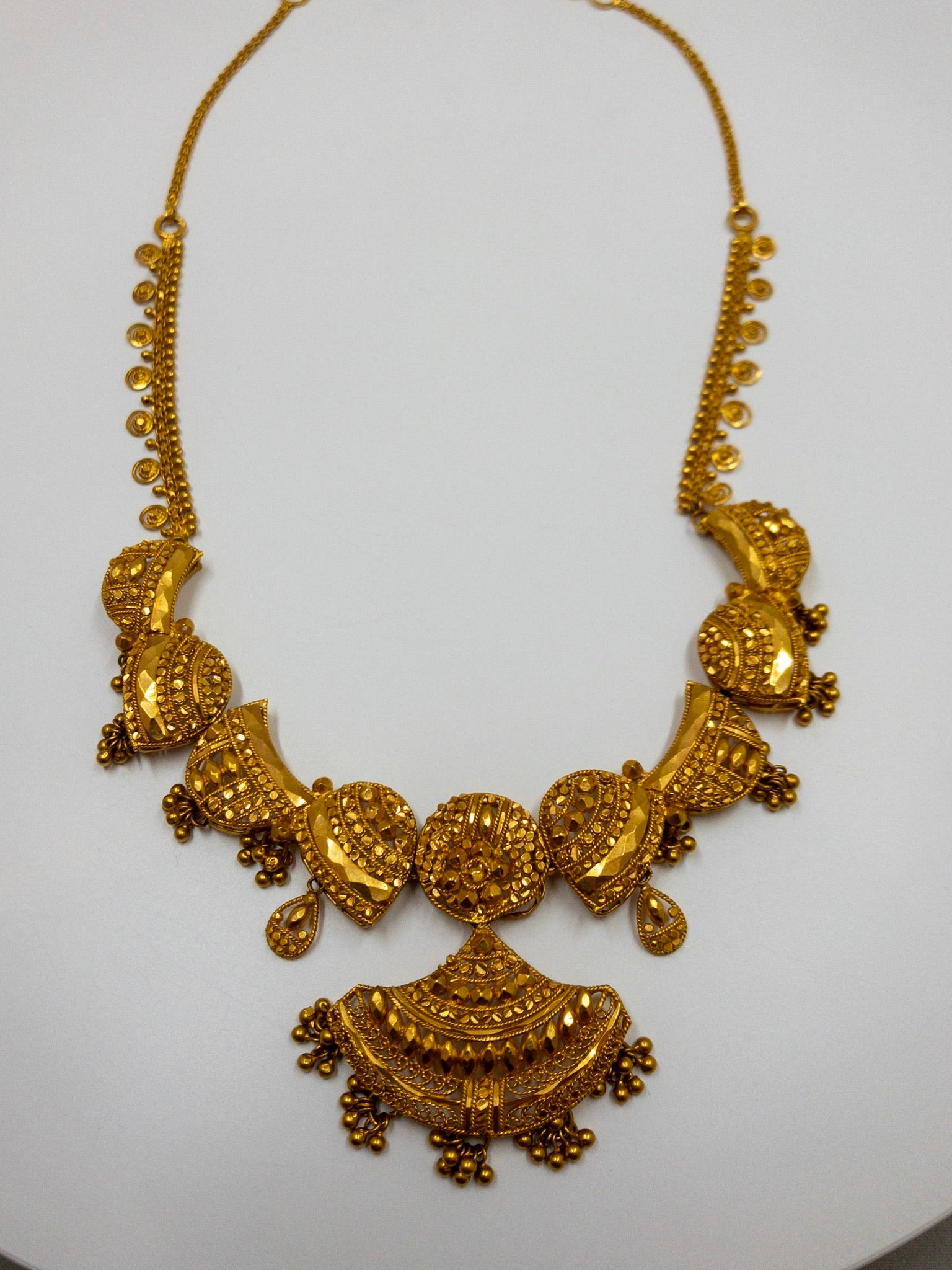 Indian Gold Mangalsutra South Indian Wedding Necklace Bridal Mangalsutra  Wedding Jewelry Beaded Necklace Dokiya Nallapusalu Jewelry Chain - Etsy